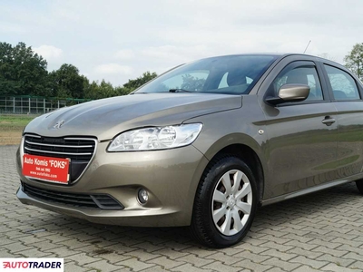 Peugeot 301 1.6 benzyna + LPG 115 KM 2016r. (Goczałkowice-Zdrój)