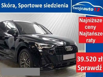 Audi Q3 nie wybrano wersji Sportback 35 TFSI S tronic S line, Skóra, Ambiente, wpłata 0% 1785 zł