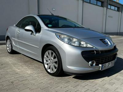 Peugeot 207 CC Bezwypadkowy Serwisowany Składane lusterka Podgrzewane fotele