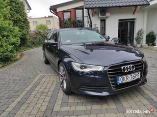 Audi A6 c7 2,0 TDI 177 koni 2012r. Kombi, Kamera, Hak, Led, Super stan