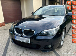 BMW 530 BMW e61 530i 258KM Kombi Manual Pełen M-Pakiet Wyposażona Top Opła…