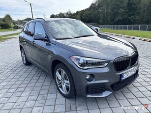 BMW X1 2.0 xDrive28i 2019r. M Pakiet, ShadowLine, Mały przebieg