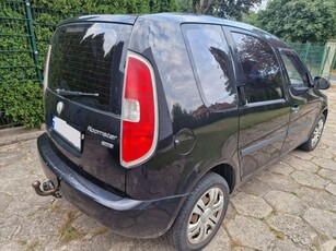 Czarna skoda Roomster 1,4 tdi 2007