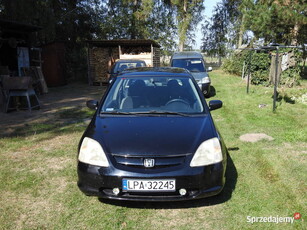 Honda Civic 1.4 benzyna. 2001r 287tys