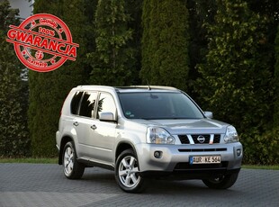 Nissan X-trail II 2.0dCi(150KM)*4x4*Klimatronik*Panorama*I Wł*Reling*Welur*Alu17