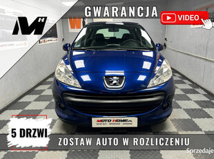 Peugeot 207 1.4 Benzyna, 5 drzwi, nowy rozrząd, klimatyzacja, GWARANCJA