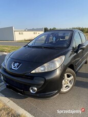 Peugeot 207, przebieg 180 tyś, benzyna, komplet kół zimowych