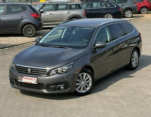 Peugeot 308 SW *ALLURE*Pół-Skóry*Serwis ASO*Bezwypadkowy*Roczna Gwarancja Techniczna*