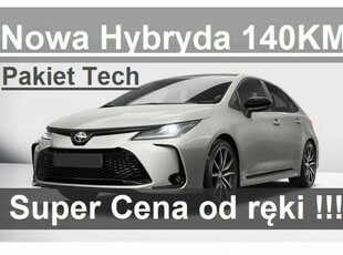 Toyota Corolla Nowa Hybryda 140KM 1,8 Pakiet Tech Comfort Kamera Dostępny - 1408zł