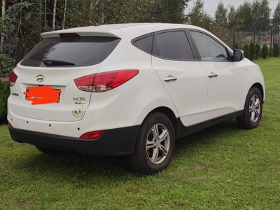 Hyundai ix35 blue drive