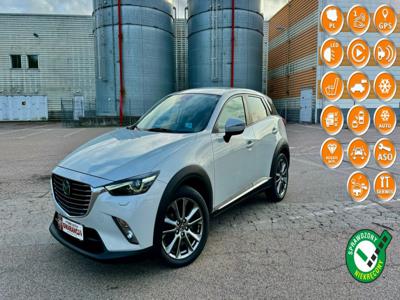 Mazda CX-3 2.0i sky passion head up navi skóry kamera 1 wł bezwypadkowa 1r.gwaran