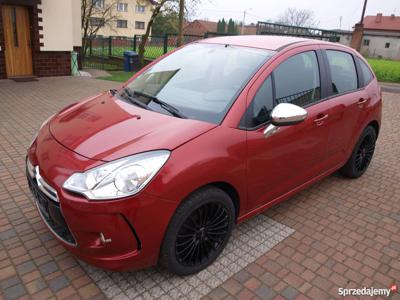 Citroen C3 1.4 HDi bordowy met 2011r 71 000 km