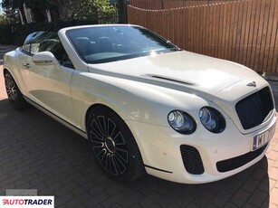 Bentley Continental 6.0 benzyna 630 KM 2011r. (warszawa)