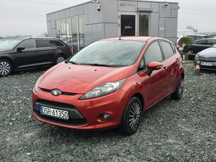 Ford Fiesta VII 1.25 82KM 2009r. 168 tys, klimatyzacja, grzana szyba przednia