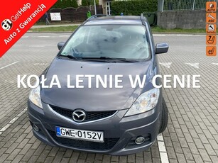 Mazda 5 I Benzyna, klimatronik, 7 miejsc, dobra cena, drugie koła alufelgi