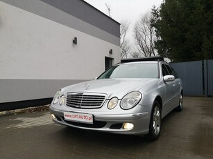 Mercedes-Benz Klasa E W211 3.0 V6 CDI190KM Klimatronic Tempomat Skóra Navi Alu Xenon Automat