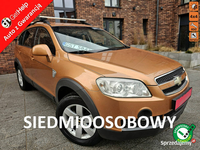 Chevrolet Captiva 4X4 Skóry Ks.Serwisowa Bez Wkładu Finanso…