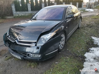 Citroen C6 - uszkodzony