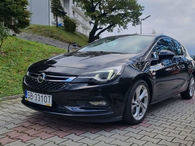 Opel Astra 1.6 turbo 200KM, LED, 1 wł., ASO, nowe opony