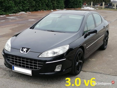 Peugeot 407 Sport..Sedan..3.0 V6..Przebieg 195 tyś