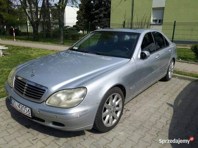 sprzedam mercedes w 220, klasa s, fajny stan