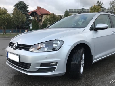 VW Golf 7 BlueMotion Variant, Salon Polska, bezwypadkowy