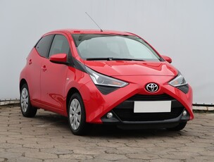 Toyota Aygo , Salon Polska, Serwis ASO, Klima, Tempomat, Parktronic