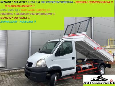 RENAULT MASCOTT 3.160 3.0 DXI WYWROTKA KIPPER BLOKADA MOSTU