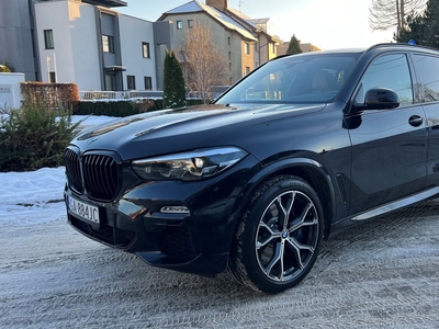 BMW X5 G05 1 wlasciciel serwisowany m pakiet bardzo dobrym stanie gwarancja-do-5-