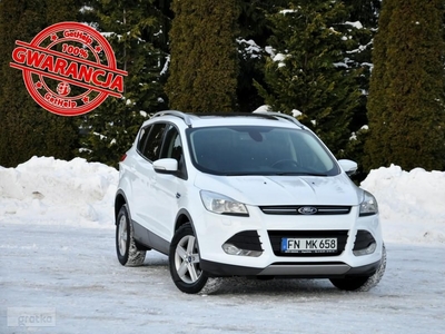 Ford Kuga II 1.6i(150KM)*130tyś.km*Navi*Kamera*Panorama*Skóry*Reling*I Wł*Alu17