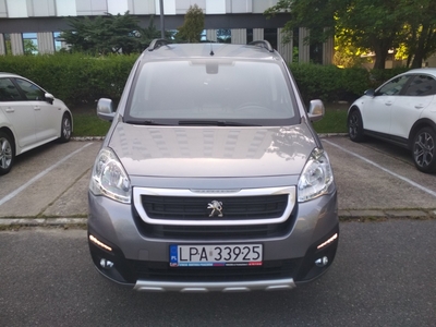 Peugeot Partner II TEPEE 2018r, 1.6HDI-120KM, 61400km, Podgrzewane fotele