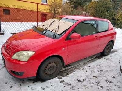 Toyota Corolla IX 1,4 Benzyna, 2004r. drugi właściciel, od osoby prywatnej