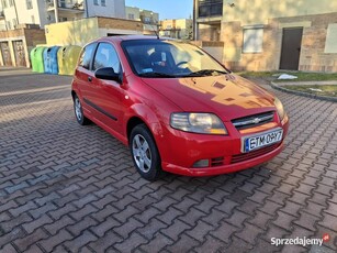 Chevrolet Aveo 1.2 z gazem 2007rok dobry stan