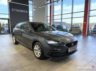 Seat Leon Style 1.5TSI 130KM M6 2021/2022 r., salon PL, I wł., f. VAT, gwa…