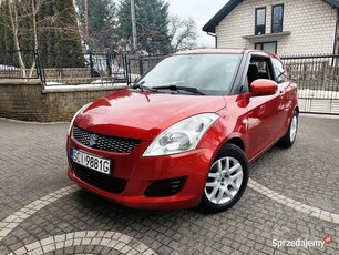 Suzuki Swift MK6 1.3 GAZ SEKWENCJA 2010r, bez rdzy, Nowa butla, 2kpl kół