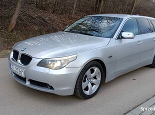 BMW 5 E61 520D 2006 r. Klima Xenon Alu 17 z Niemiec Zarejestrowana.