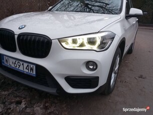 bmw x1 x drive 190 km skóra ledy el.klapa okazja