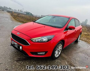 Ford Focus MK3 lift 2018, duża Navi, czujniki park, przyciemnione szyby itd