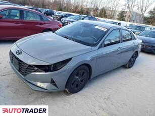 Hyundai Elantra 2.0 benzyna 2022r. (NORTH BILLERICA)