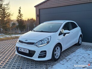 Kia Rio 1.2 Benzyna 2016r 89.000km Ledy Tempomat Alu Zadbane Pełen Serwis