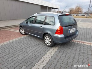 Śliczny Peugeot 307 SW*Lift*7 Osobowy*2006 r*1,6 Bz+Gaz*Dł Opł*Moż-Zamiany