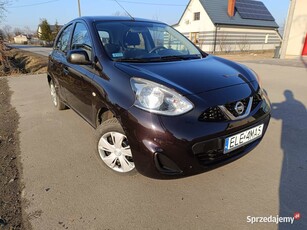 Nissan Micra, 2017, 1.2 benzyna/gaz, delikatnie uszkodzony, okazja