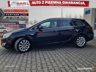 Opel Astra J 1.4 120 KM półskóry nawigacja alufelgi climatronic gwarancja