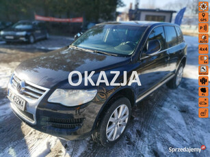 Volkswagen Touareg 2009r 2.5 D 173KM 4x4 skóry RATY! I (2002-2010)