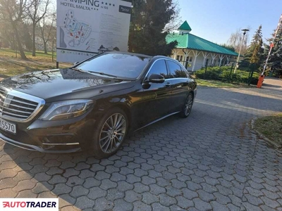 Mercedes S-klasa 5.5 benzyna 466 KM 2016r. (poznań)