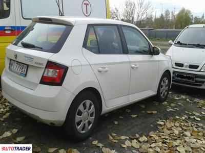 Skoda Fabia 1.0 benzyna + LPG 60 KM 2015r. (Poznań)