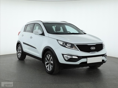 Kia Sportage III , Salon Polska, Skóra, Navi, Klimatronic, Tempomat,