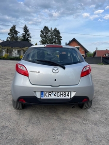 Mazda 2 III silnik 1,3, moc 86KM, rok prod. 2007, przebieg 209 tys., srebrny,