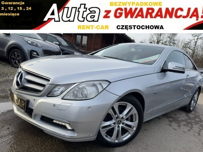 Mercedes Klasa E W212 Coupe 220 CDI BlueEFFICIENCY 170KM 2010