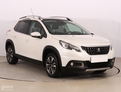 Peugeot 2008 , Salon Polska, Automat, Skóra, Navi, Klimatronic, Tempomat,